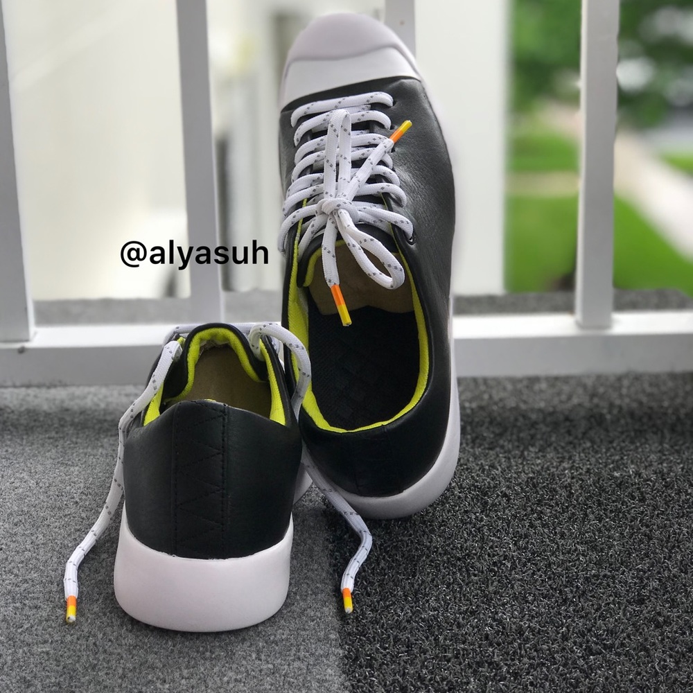 Converse JP Modern LE Black Yellow Shoes Women's AUTHENTIC Size 6.5 158343C - Picture 6 of 8